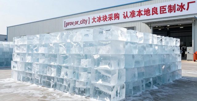 广州黄埔大冰块采购 认准本地良臣制冰厂