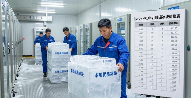 广州黄埔降温冰块多少钱一吨？本地制冰厂报价来了